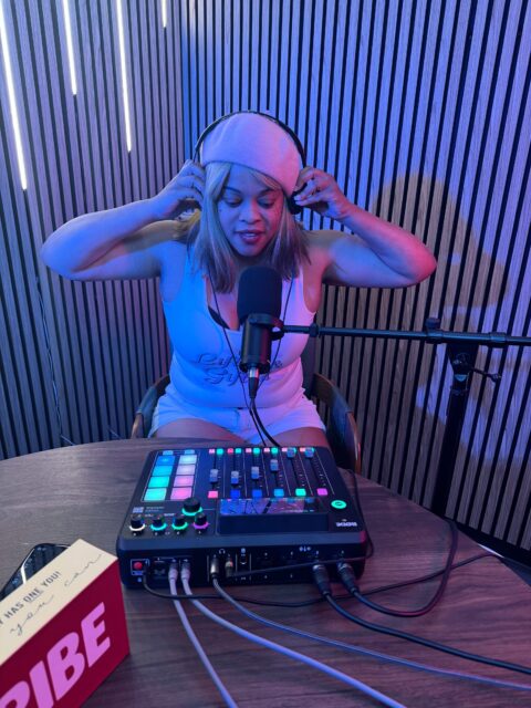 Today I brought a little Diva energy to the @might_delete_later_podcast ! 🎙️✨ Thank you for having me as a special guest and giving me space to share my story! 💜