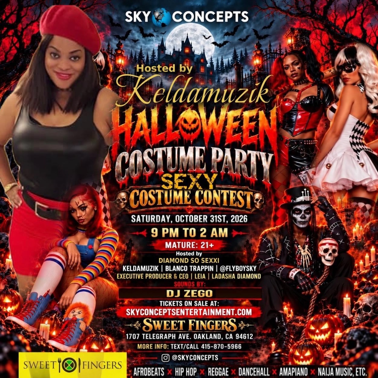 No plans on Halloween? Then come join us! We will have a lot of scary fun.!!
